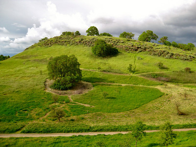 south slope of Fossil Hill